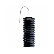 electrice cluj - tub copex, flexibil ignifug, cu fir de tragere, 16 mm, gewiss, negru - gewiss - dx15116r