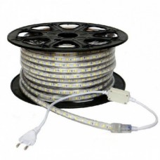 electrice cluj - banda led 220v 60led/m 14.4w/m ip65 r5050 6400k - odosun - od6653